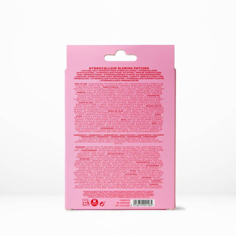 Hydrocolloid Blemish Patches - 72pk skincare treatment