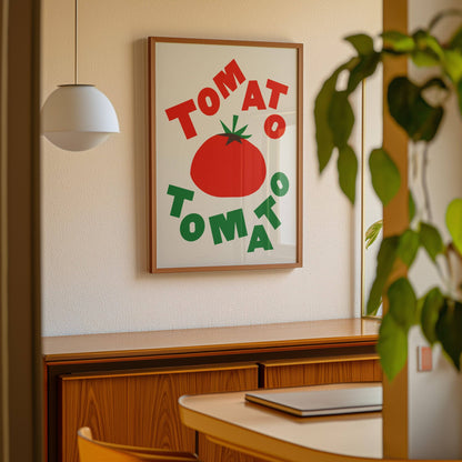 Tomato Tomato Print: Unframed / A3