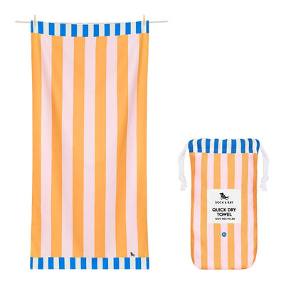 Dock & Bay Quick Dry Towel - Mellow Yellow: Extra Large (200x90cm)