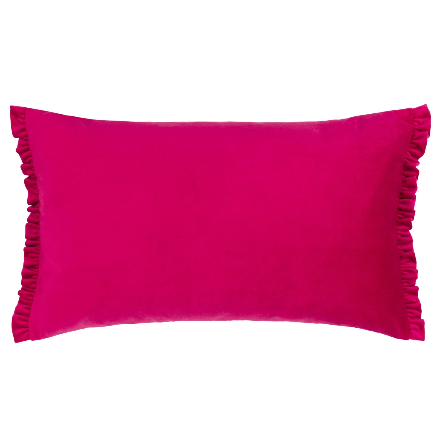 Dolcevita Striped Velvet Cushion Orange/Pink