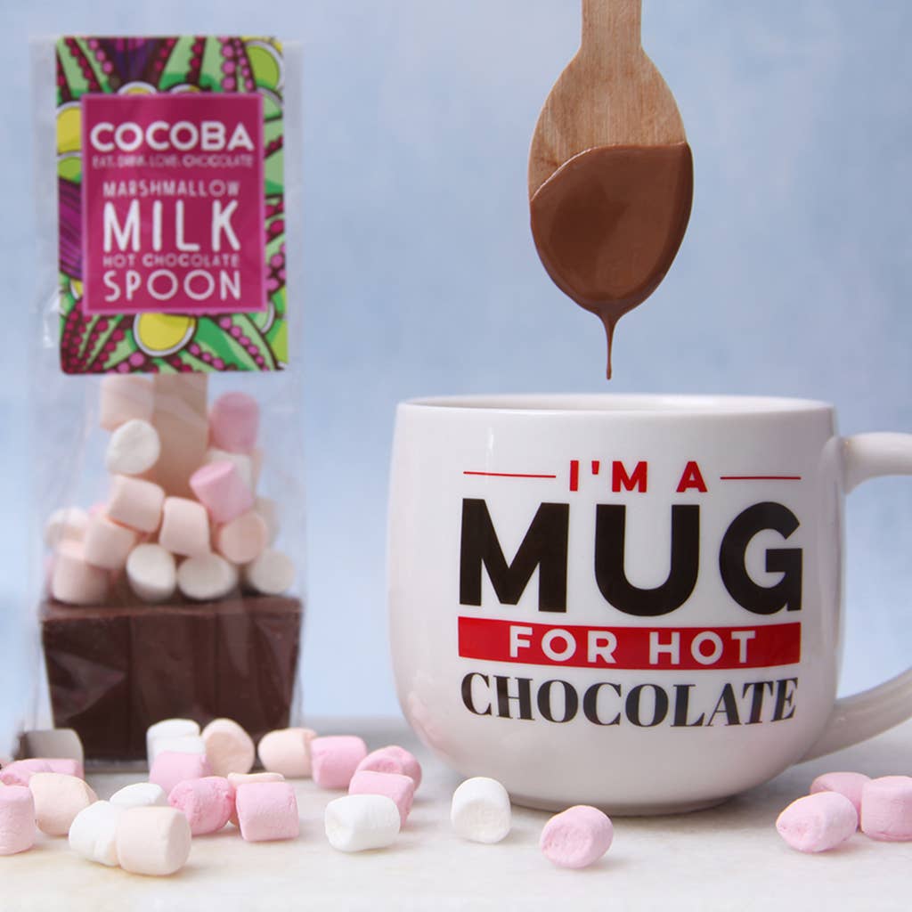 Marshmallow Milk Hot Chocolate Spoon