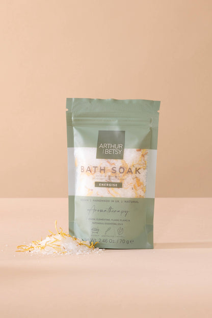 Aromatherapy Bath salts Luxury Bath soak gift Bath salts bag: Restore