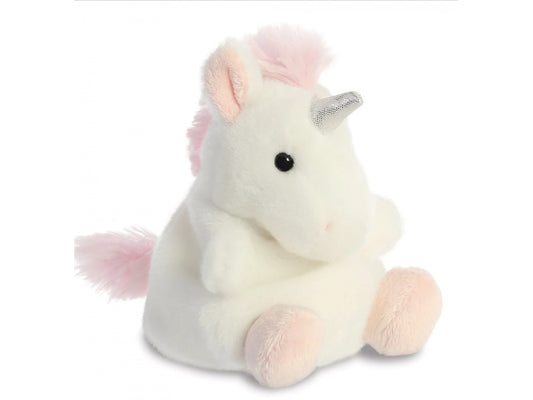 Sassy Unicorn Palm Soft Toy, 13cm