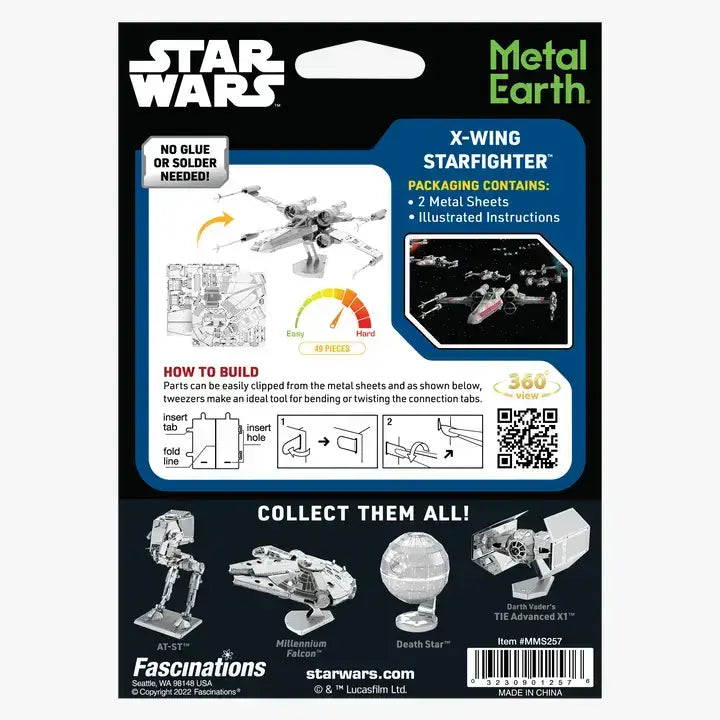 Metal Earth - Star Wars X-Wing Fighter