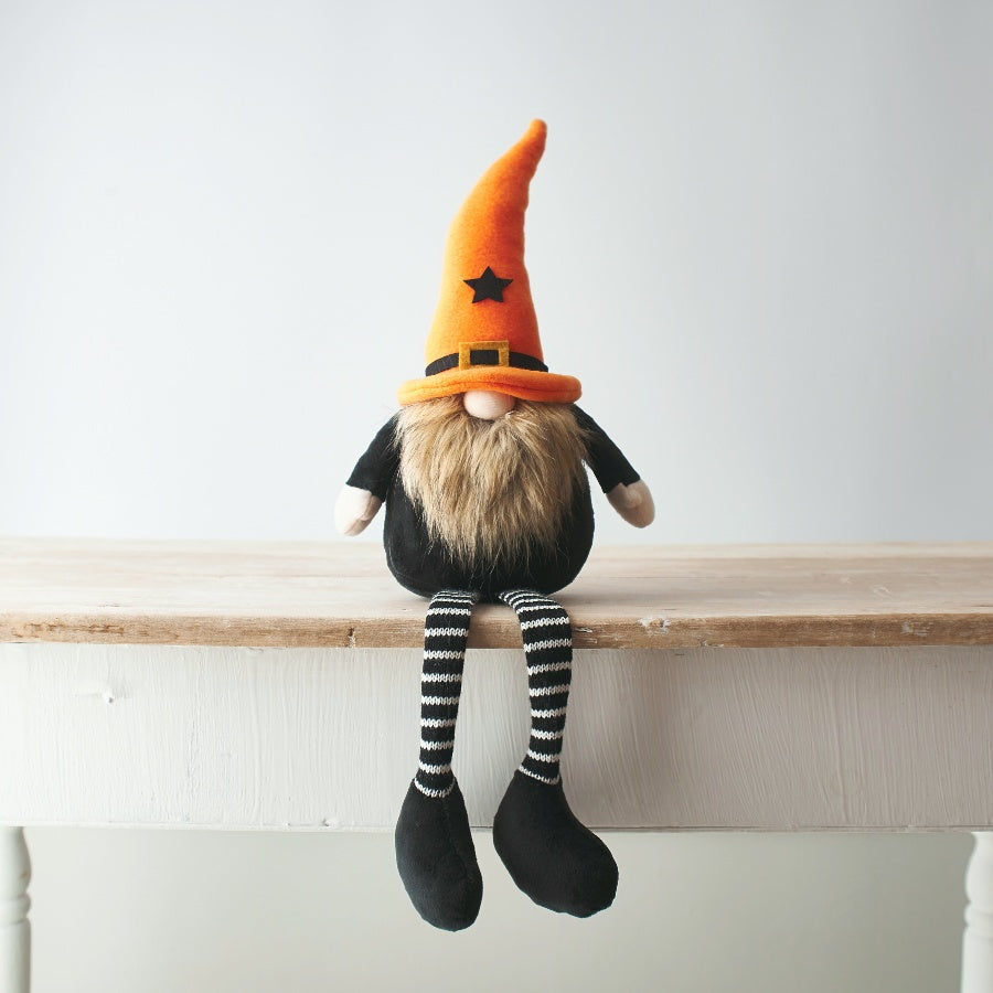 Halloween Gonk With Orange Hat, 35Cm