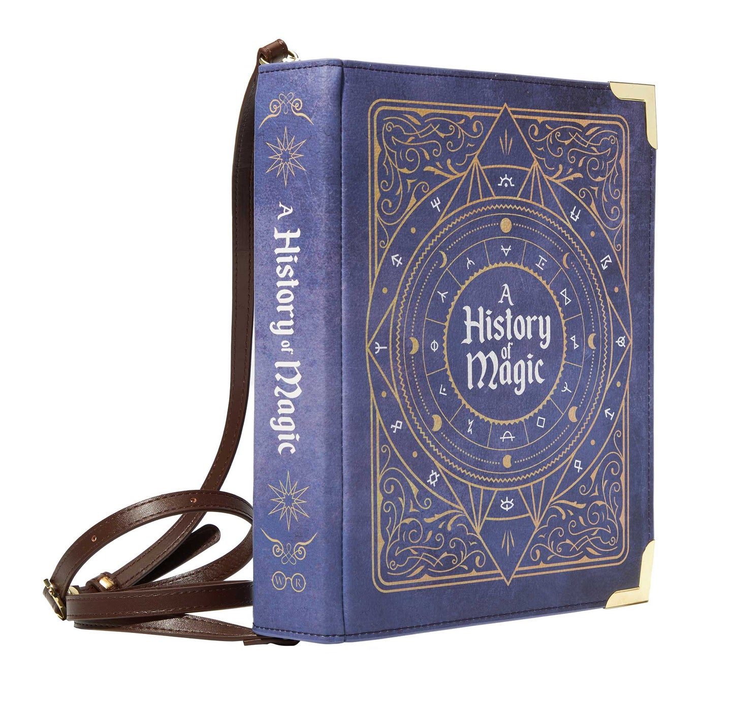 A History of Magic Book Handbag Crossbody Purse: Small