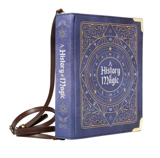 A History of Magic Book Handbag Crossbody Purse: Small