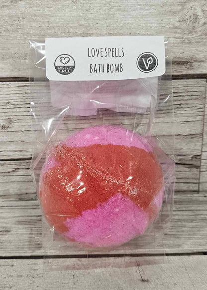 Love Spells Jumbo Round Bath Bomb-245g