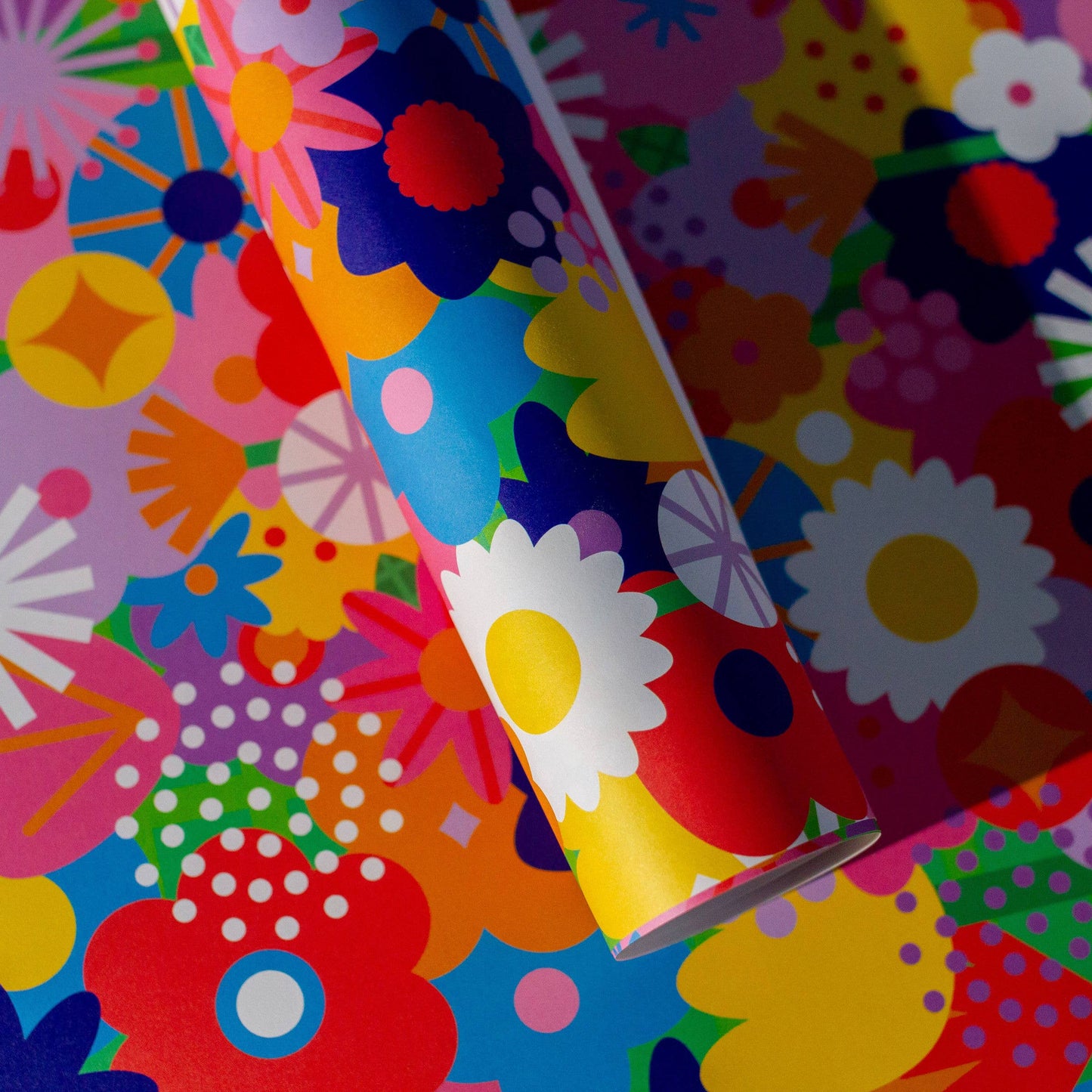 Bloom Gift Wrap | Floral Wrapping Paper Sheets | Flower Wrap