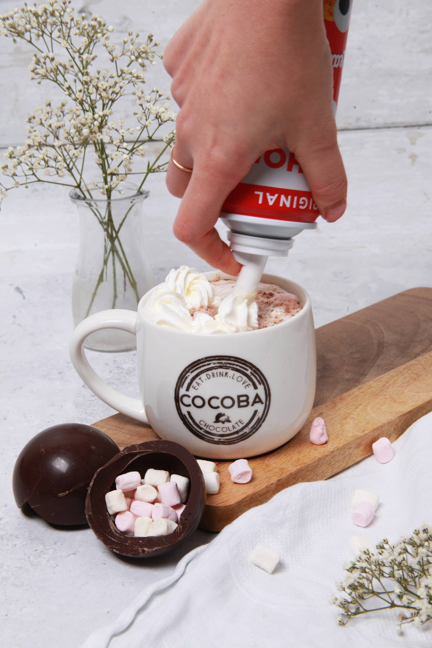 Hot Chocolate Bombe Individual