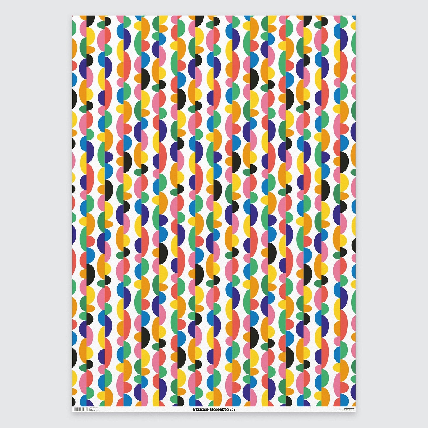 Gene Genie Abstract Gift Wrap | Colourful Wrapping Paper
