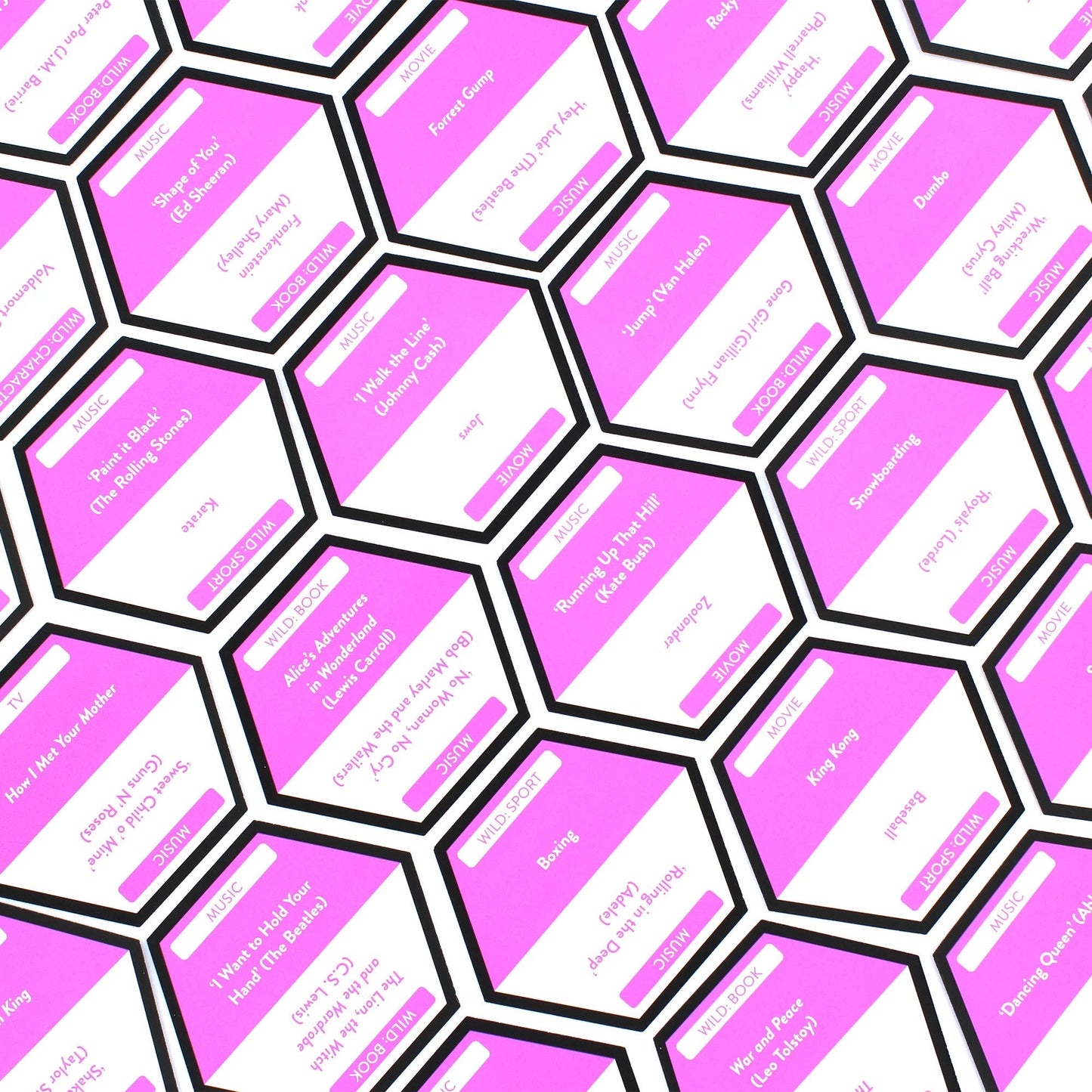 HEXAGON - CLASSIC CHARADES