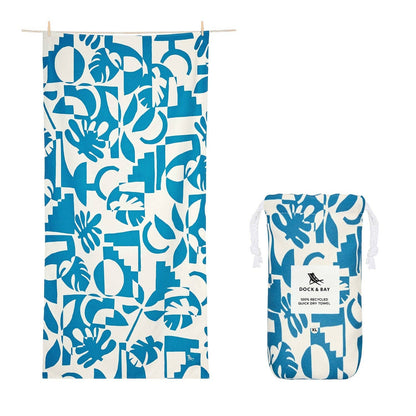 Dock & Bay Quick Dry Towels - Marine Dream: Large (160x90cm)