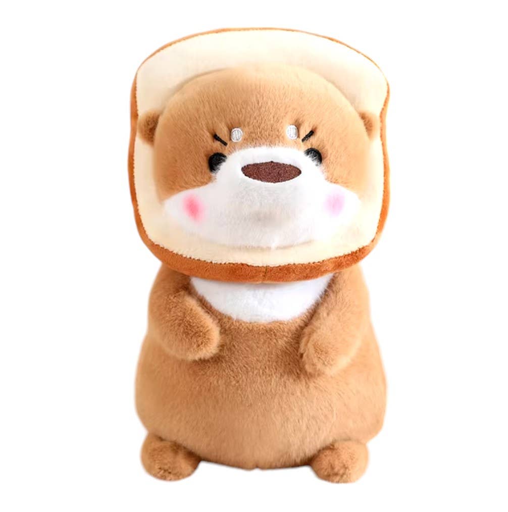 Cute Otter Stuffed Plush Toy (30cm): Dark - Bread