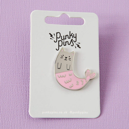 Purrmaid Enamel Pin