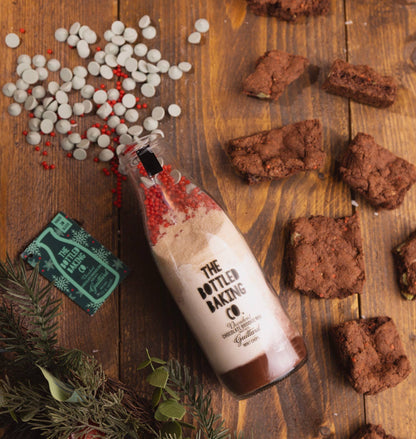 The Bottled Baking Co Mint Chocolate Brownie Cookie Mix