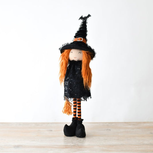 Standing Witch With Broomstick