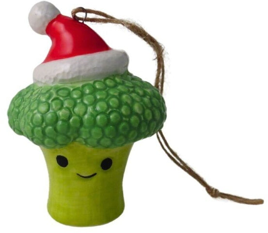Green Broccoli Tree Decoration, 7Cm
