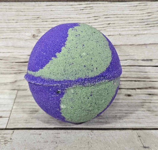 Space Purple Jumbo Round Bath Bomb-245g