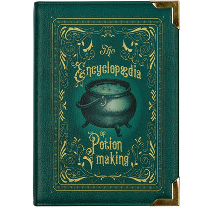 The Encyclopedia of Potion Making Book Handbag Crossbody Purse: Small