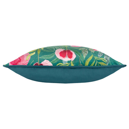 House of Bloom Poppy Cushion Teal