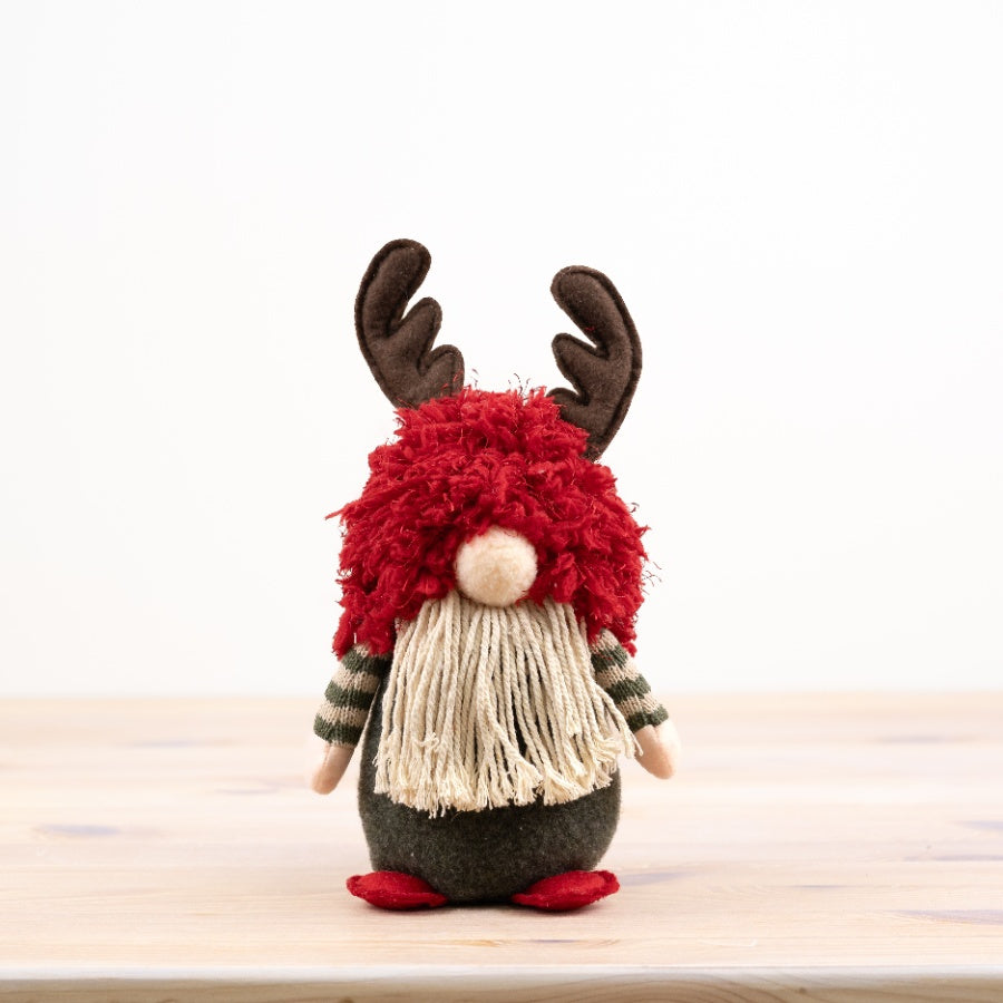 Sitting Gonk With Antlers, 23Cm