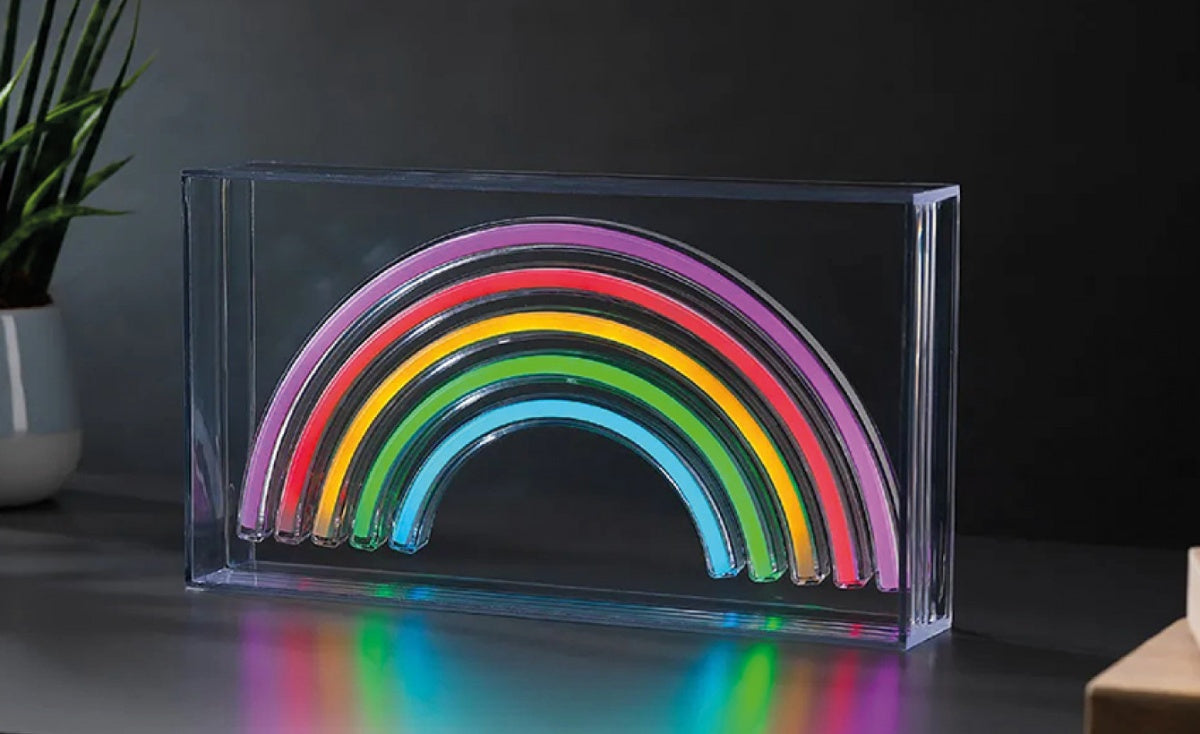 Rainbow Neon Led Light, 23cm