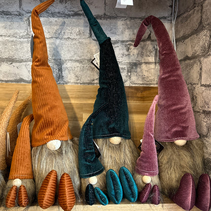 Autumn Gonks with Hats and Fuzzy Beards