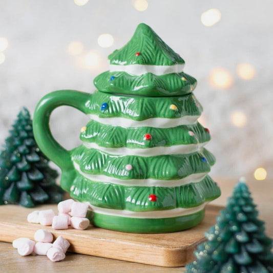 Christmas Tree Shaped Mug