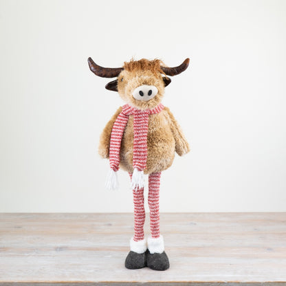 Standing Highland Cow Deco, 46Cm