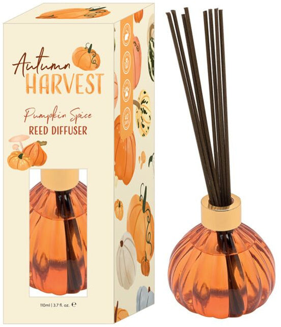 Autumn Harvest Pumpkin Shaped, Pumpkin Spice Reed Diffuser