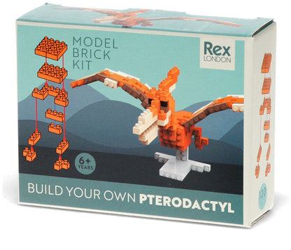 Build Your Own Charming Pterodactyl Model Brick Kit