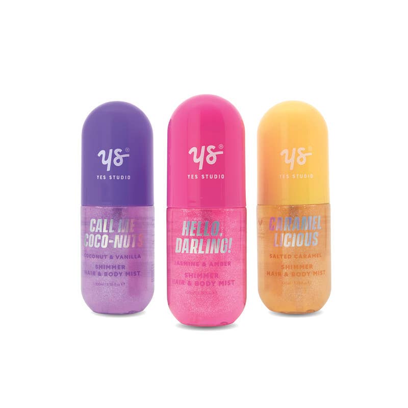 Shimmer Hair & Body Mist Set skincare treatment