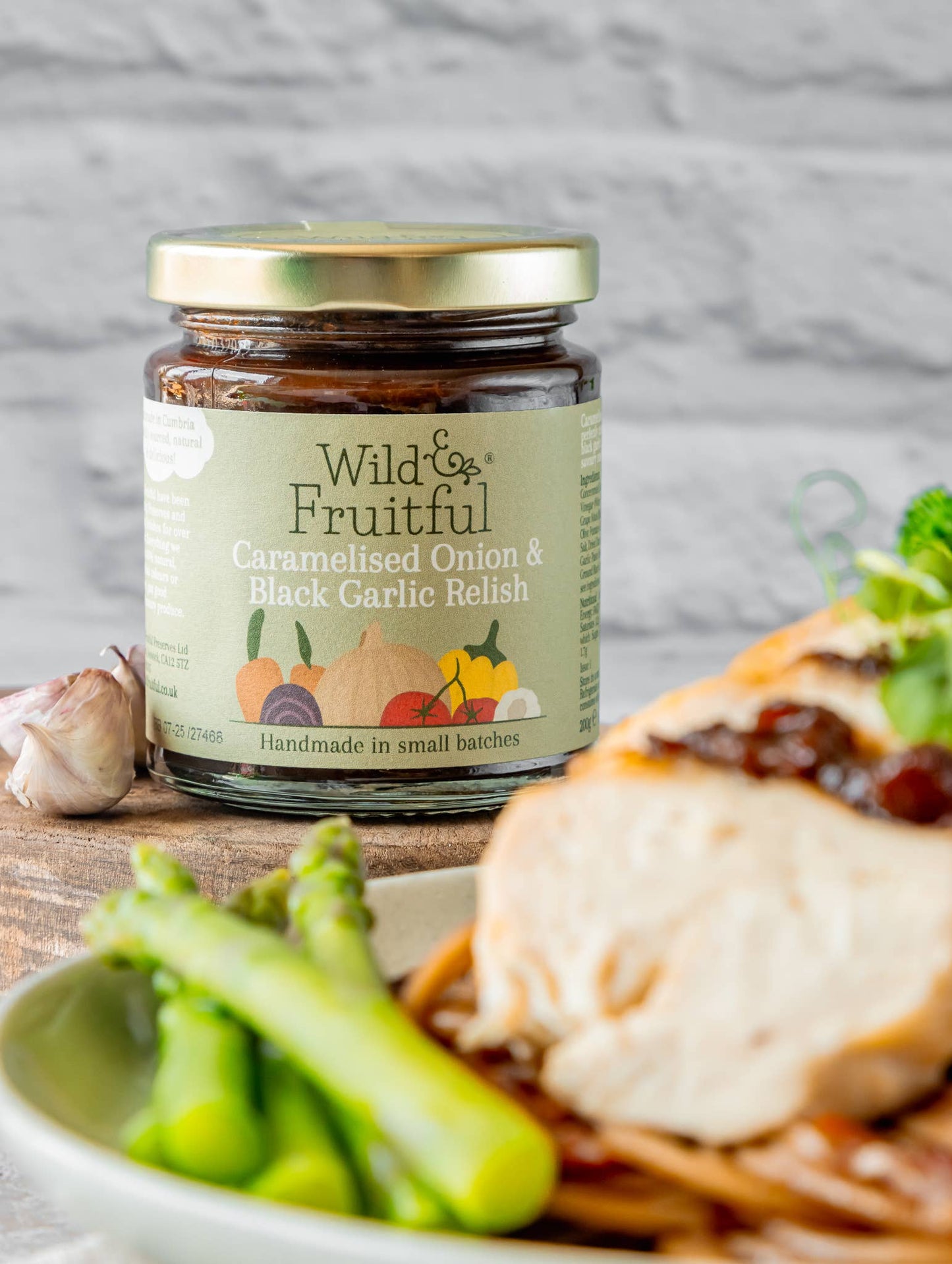 Caramelised Onion & Black Garlic Relish