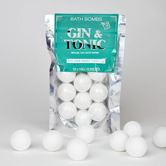 Gin & Tonic Bath Bombs