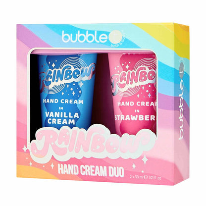 Rainbow Hand Cream Duo – Strawberry & Vanilla Cream (2 x 30m