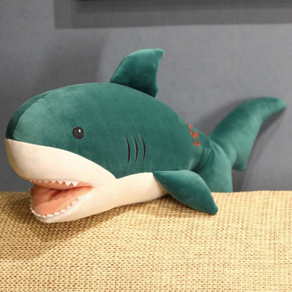 Shark Plush Toy: Blue / 50cm / 19.7in