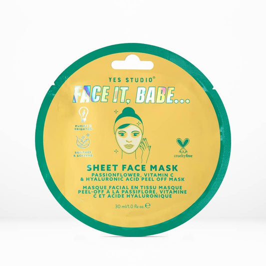 Yes Studio Sheet Face Mask - 1pk