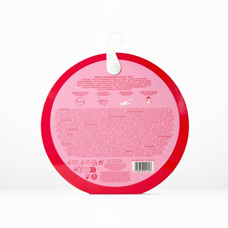 Multi-Masking Body Set 4pk - Pink skincare treatment