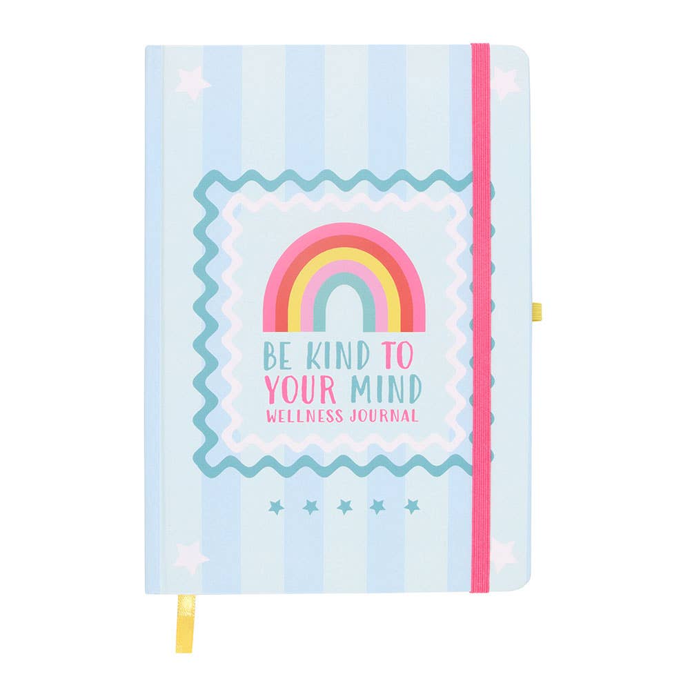 Be Kind to Your Mind A5 Wellness Journal with Citrine Pen
