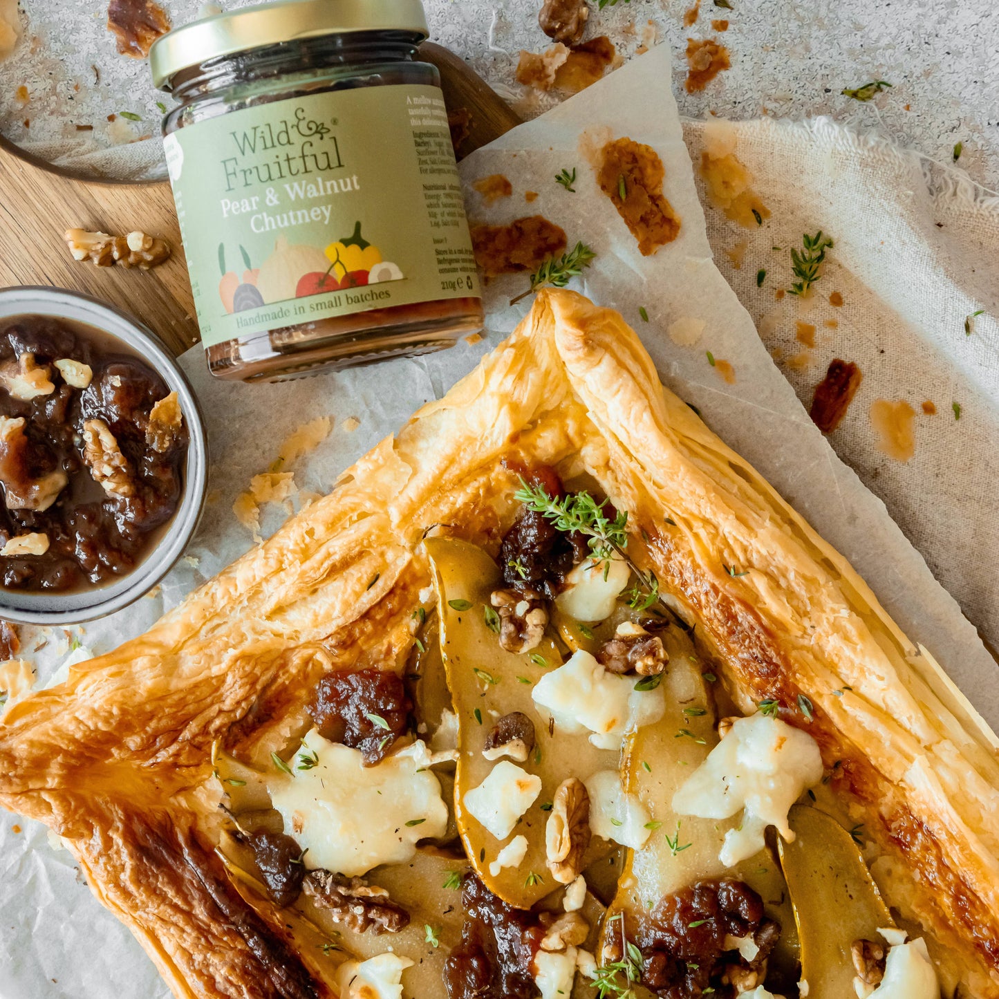 Pear & Walnut Chutney