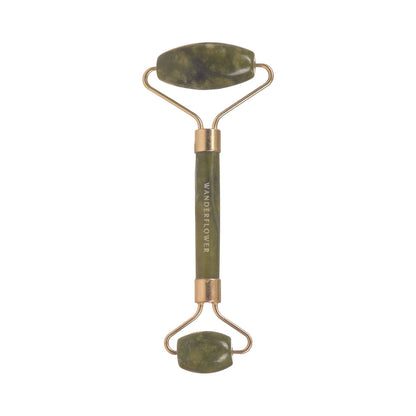Jade Facial Roller & Headband Set