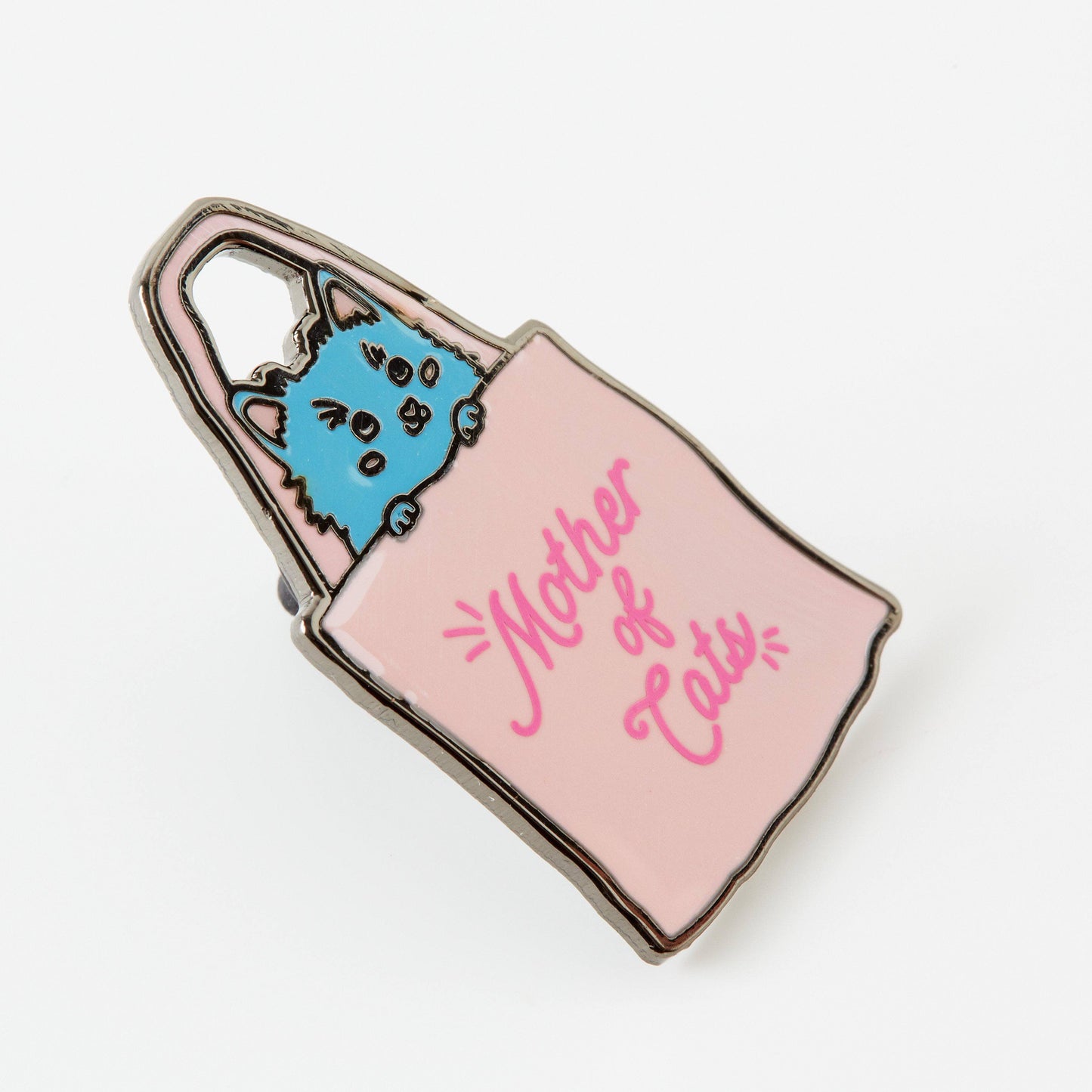 Mother of Cats Enamel Pin