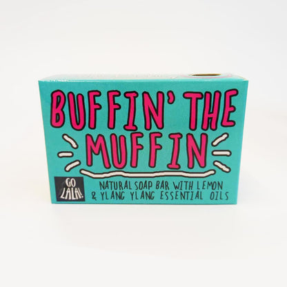 Buffin the Muffin Soap Bar