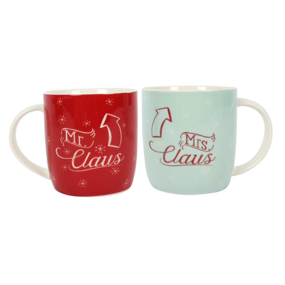 Mr & Mrs Claus Mug Gift Set