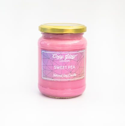 Sweet Pea Soy candle