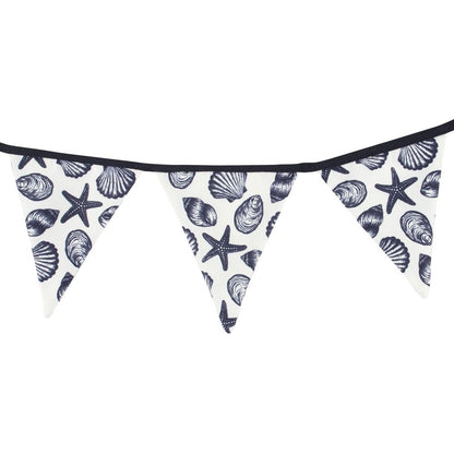 All Over Seashell Fabric Bunting