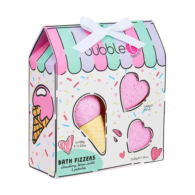 Ice Cream Bath Bomb Fizzer Gift Set
