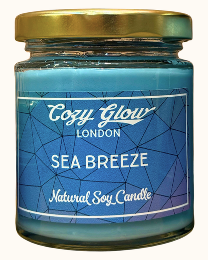 Bougie de soja brise marine