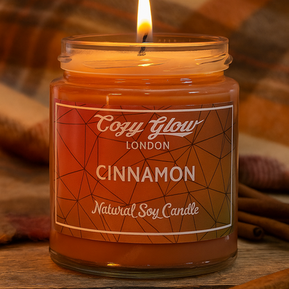 Bougie de soja à la cannelle